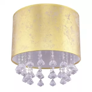 AMY - Arany textilernyős mennyezeti lámpa - Globo-15187D3